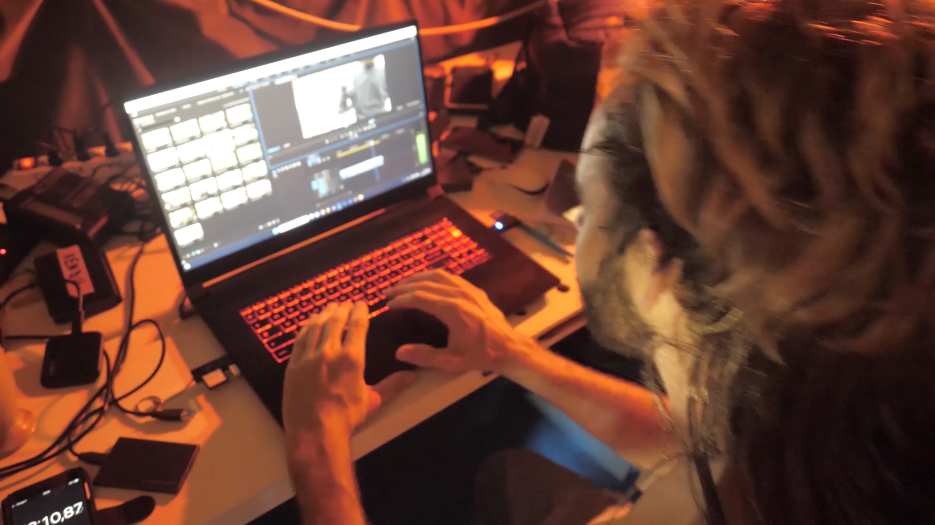 Quand on fait le bordel, après il faut ramasser. poster