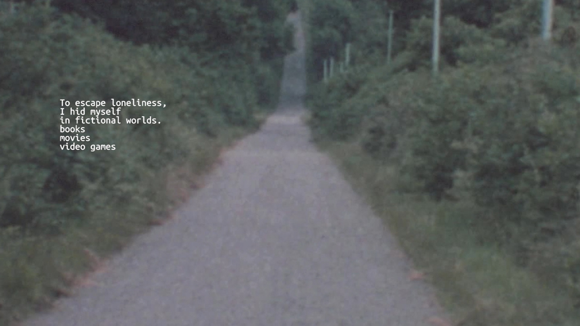 Chapel of the flickering glow poster